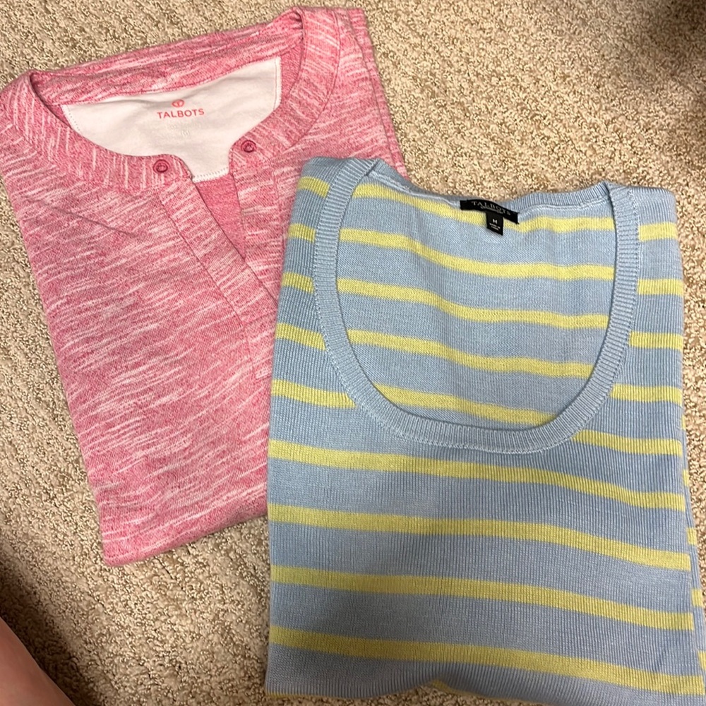 Set of 2 Talbots sweaters